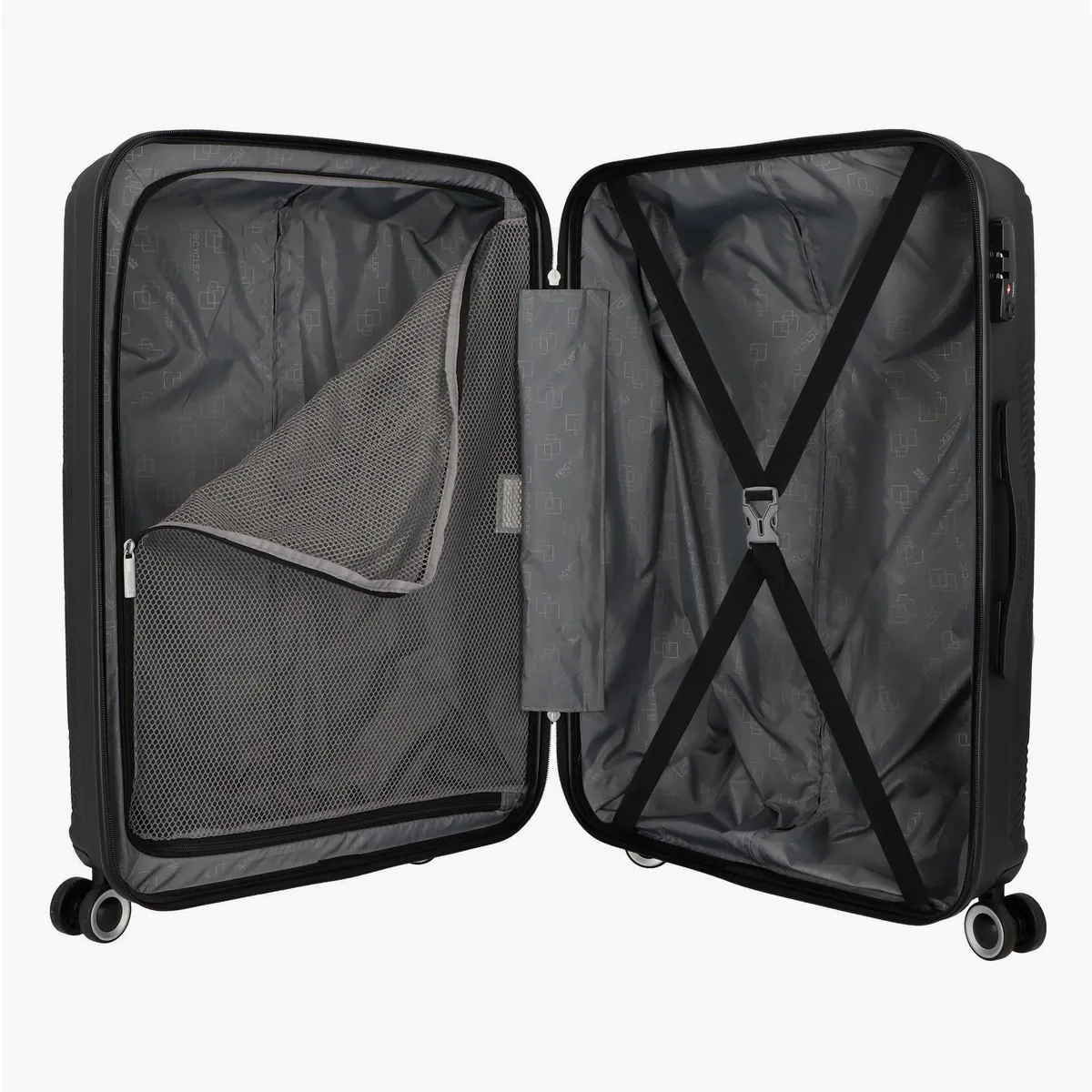 American Tourister Trolleyset Sunchaser, 4 Rollen, 3-teilig, ABS 5