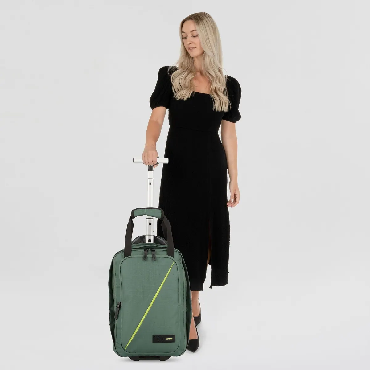 American Tourister Take2Cabin Kofferrucksack, robustes Polyester, ergonomischer Tragegriff 3