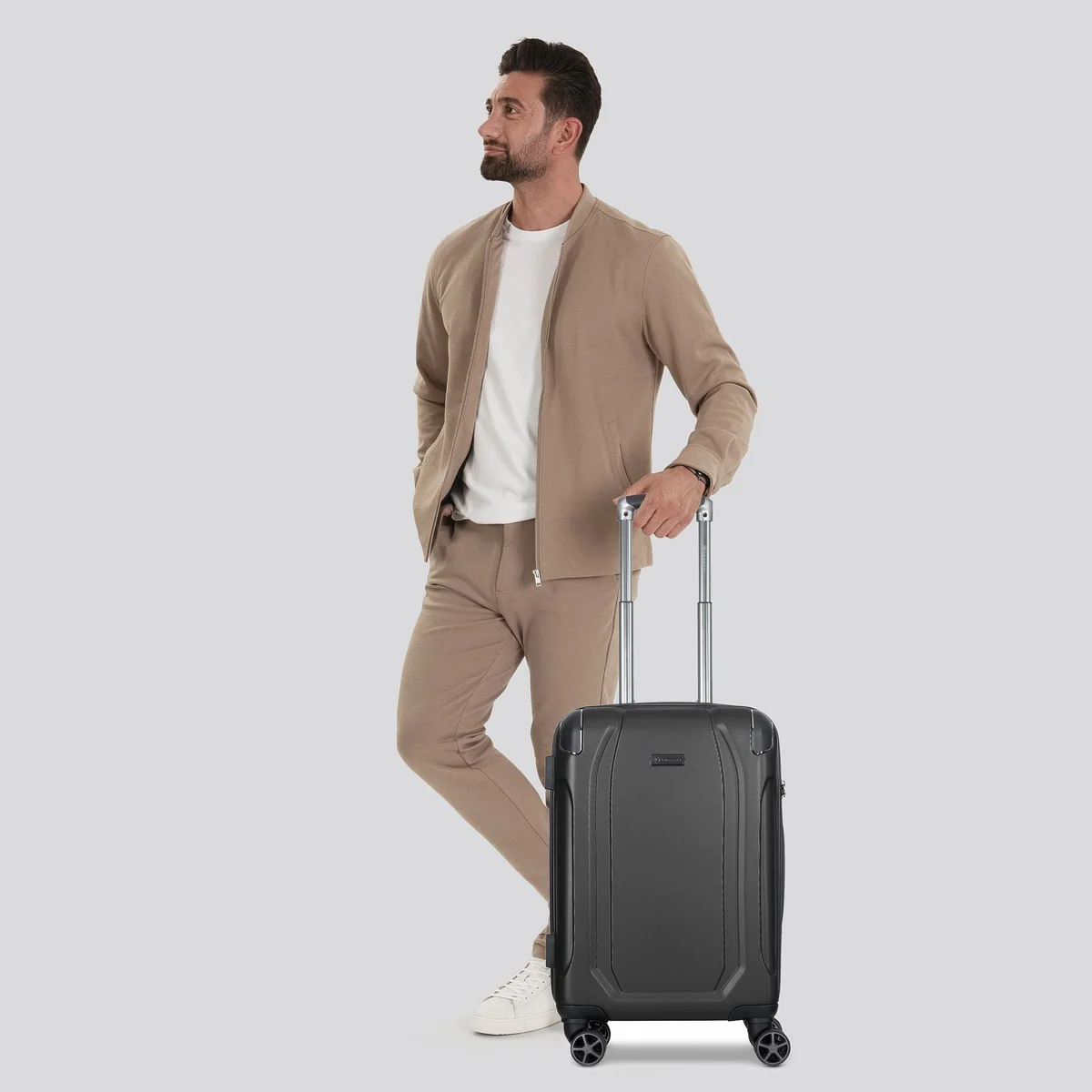 bugatti Valencia Handgepäck-Trolley, 4 Rollen, ABS-Material 2