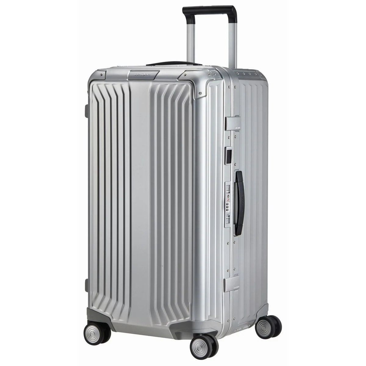 Samsonite Lite-Box Alu Trolley, stabile Aluminium-Hartschale, 4 Rollen, verschiedene Größen 2