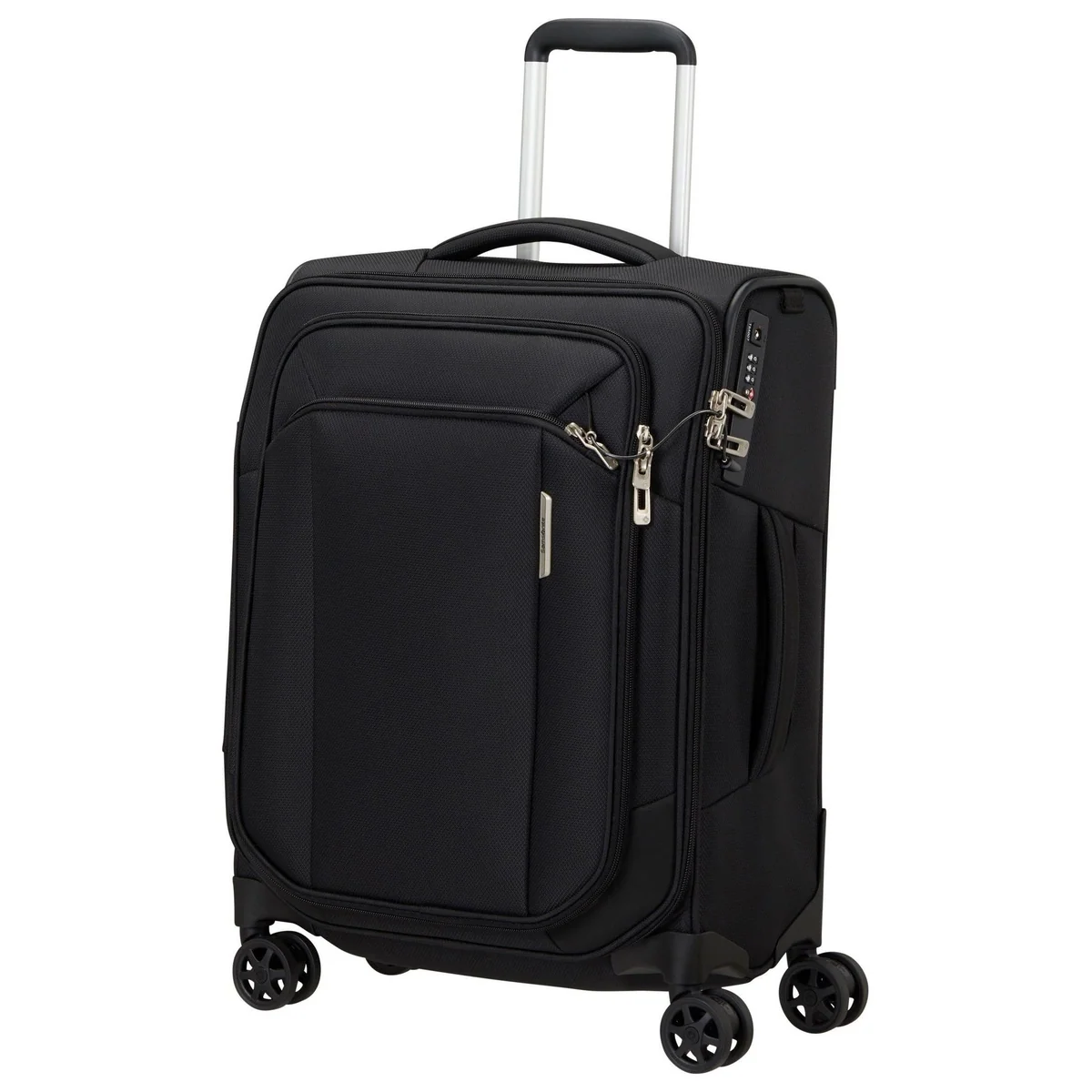 Samsonite RESPARK Weichgepäck-Trolley, 4 Rollen, TSA-Zahlenschloss, Kreuzspanngurt