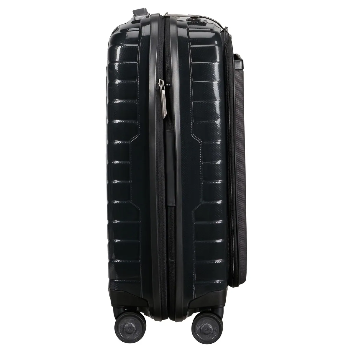 Samsonite PROXIS Hartschalen-Trolley, leicht, 4 Rollen, flexibles Roxkin Material 4