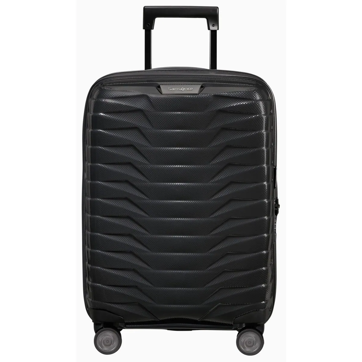 Samsonite PROXIS Hartschalen-Trolley, robustes Roxkin-Material, 4 Rollen 3