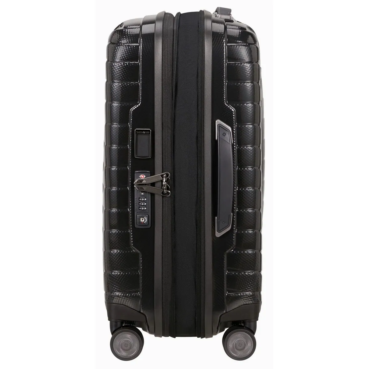 Samsonite PROXIS Hartschalen-Trolley, robustes Roxkin-Material, 4 Rollen 4