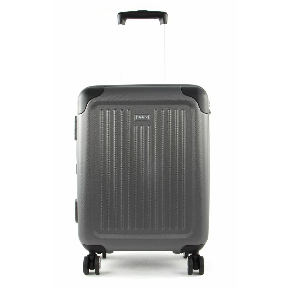 Stratic Hartschalen-Trolley Stripe, 4 Rollen, leicht, geräuscharm, TSA-Zahlenschloss