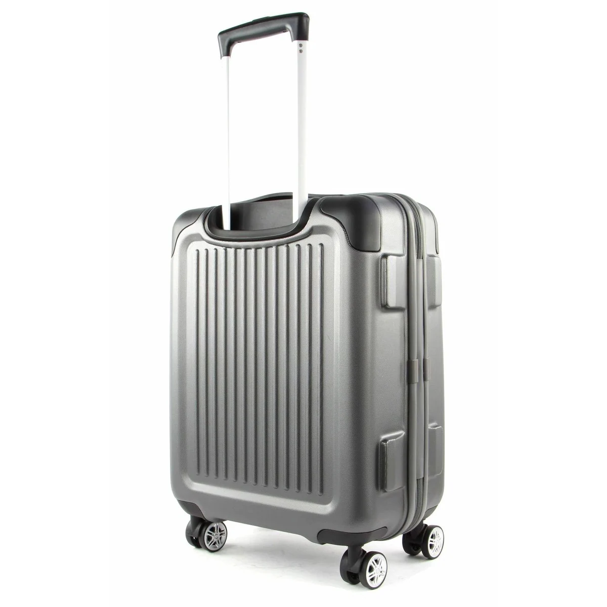 Stratic Hartschalen-Trolley Stripe, 4 Rollen, leicht, geräuscharm, TSA-Zahlenschloss 4
