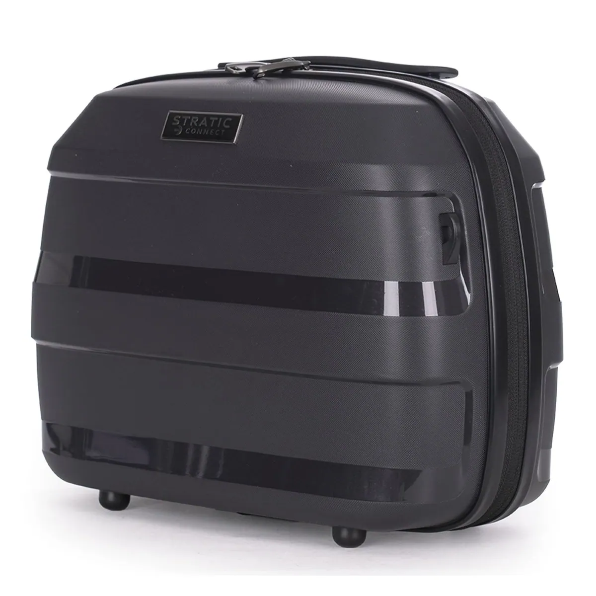 Stratic Kosmetiktasche Beauty Case, Trolleyhalterung, abnehmbarer Schulterriemen, 10 l Volumen 3