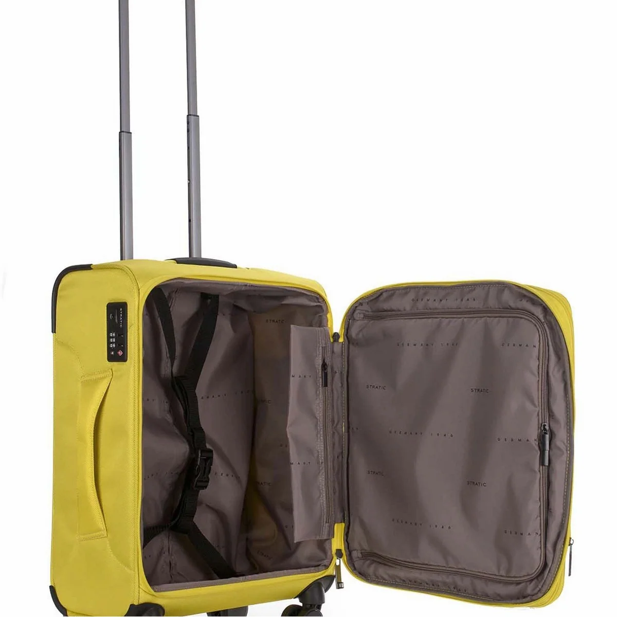 Stratic Bendigo Light Style Handgepäck-Trolley, 4 Rollen, erweiterbar auf 48 L 5