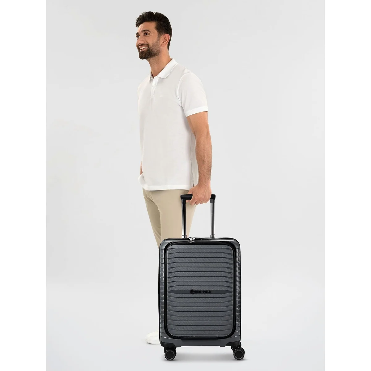 Stratic Handgepäck-Trolley Bright +, 4 Rollen, Polypropylen 2