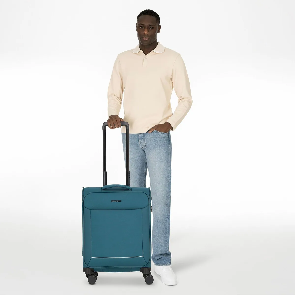 Stratic Fresh Handgepäck-Trolley, 4 Rollen, strapazierfähiges Polyester 2