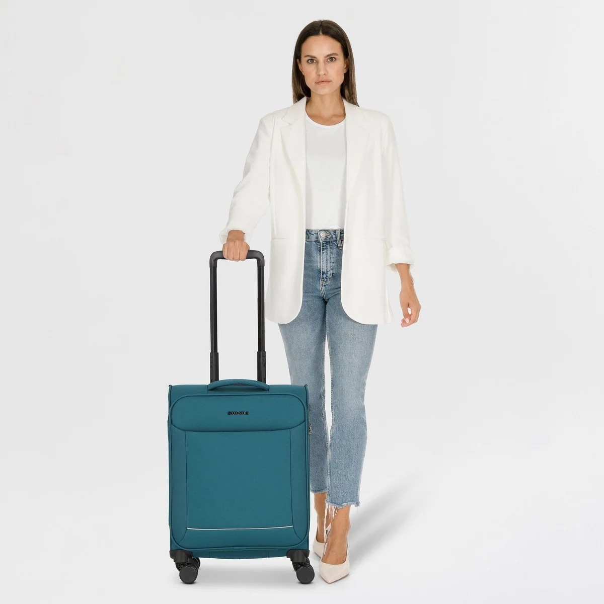 Stratic Fresh Handgepäck-Trolley, 4 Rollen, strapazierfähiges Polyester 3