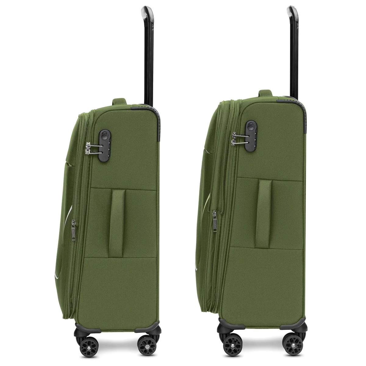 Stratic Weichgepäck-Trolley taska, 4 Rollen, strapazierfähiges Polyester 5