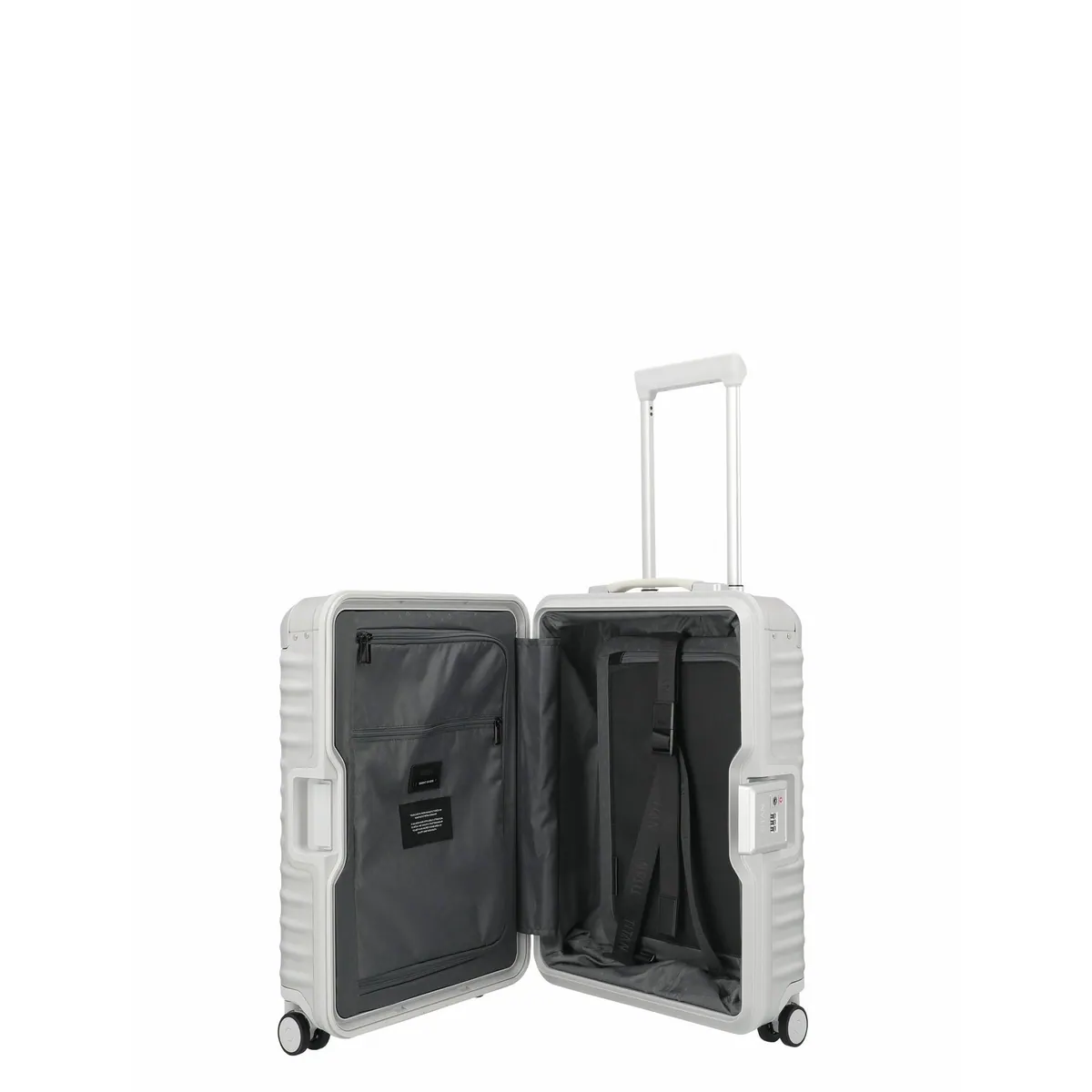 TITAN ETERNITY Trolley, Aluminium, 4 Rollen, TSA-Rahmenverschluss, smarte Innenaufteilung 4