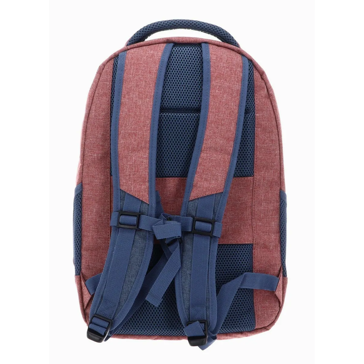 travelite Basic Melange Rucksack, gepolstertes Laptopfach, 22 l Volumen, atmungsaktive Rückseite 3
