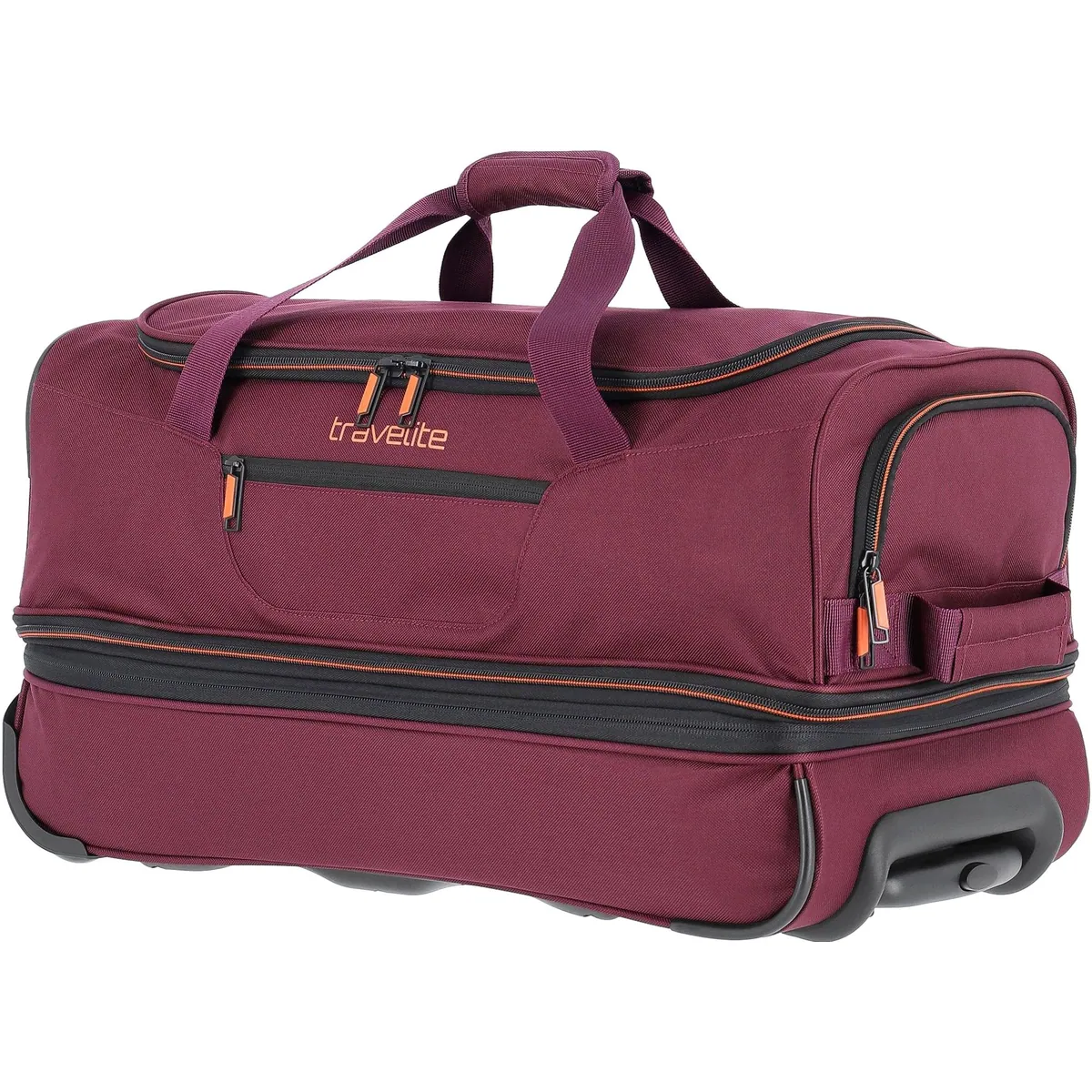 travelite Basics Reisetasche, Trolleyfunktion, erweiterbares Volumen 2