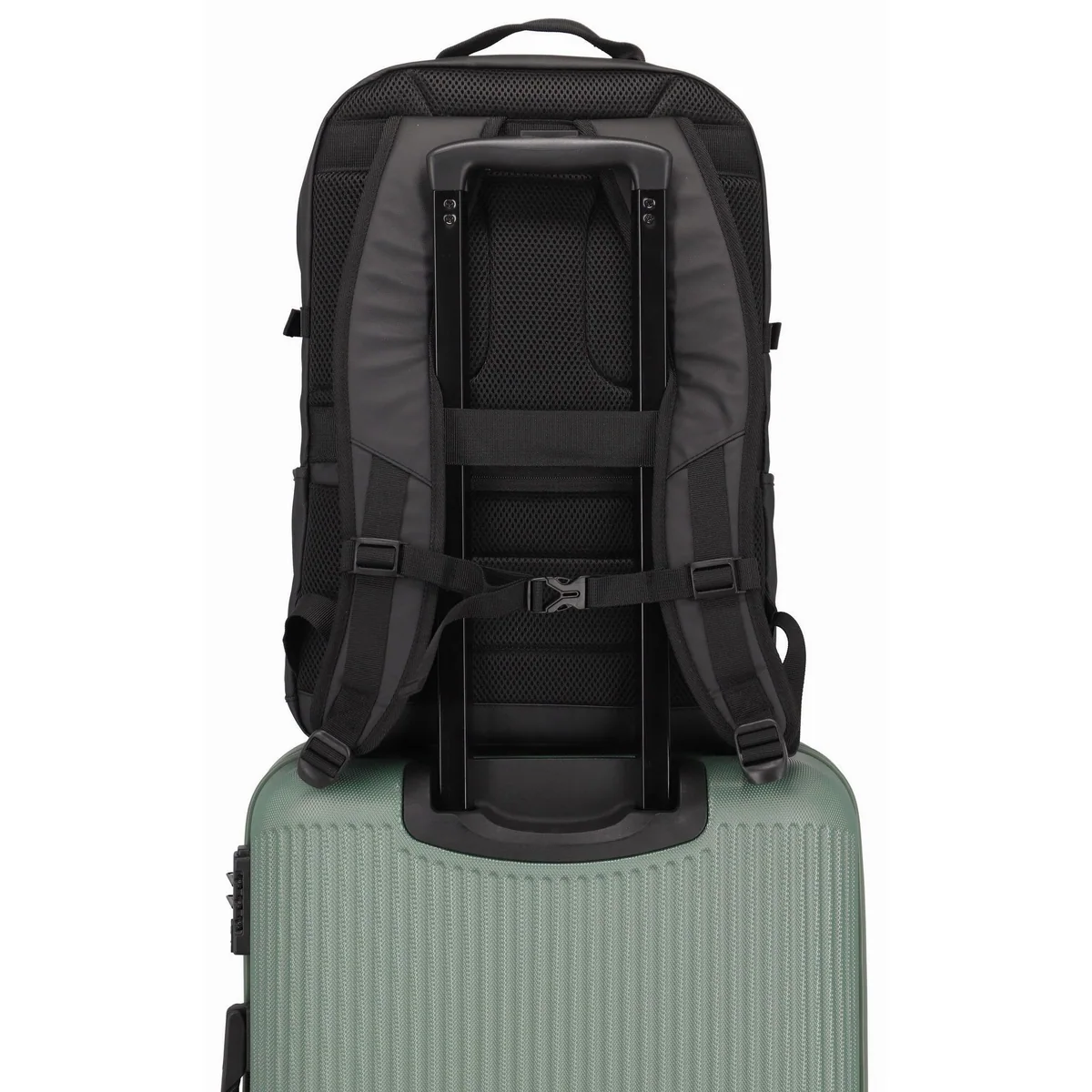 travelite Basics City Explorer Rucksack, wasserabweisend, mit Organizerfunktion 2