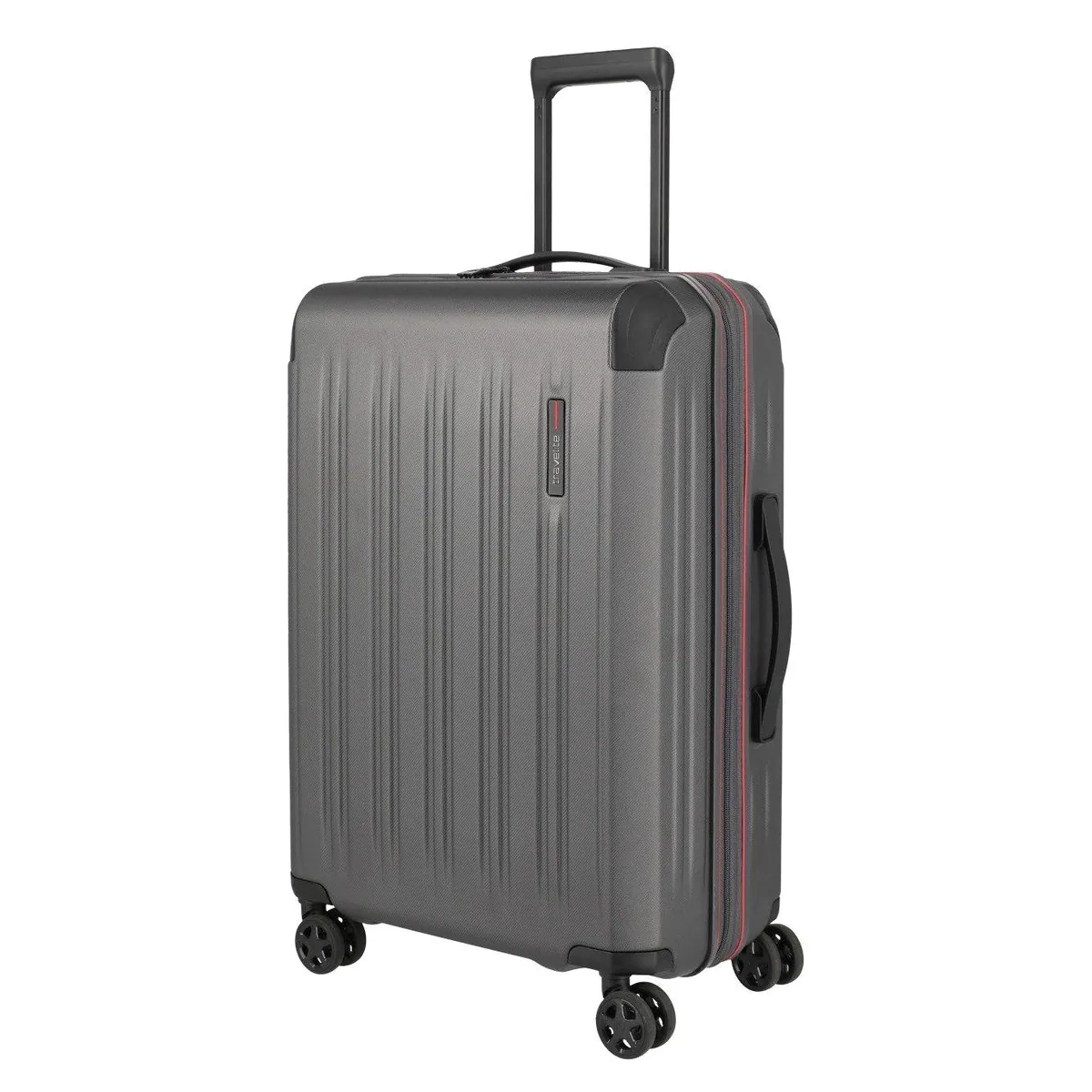 travelite DYNAMIIC Trolleyset S/M/L, Volumenerweiterung, 4 Rollen 4
